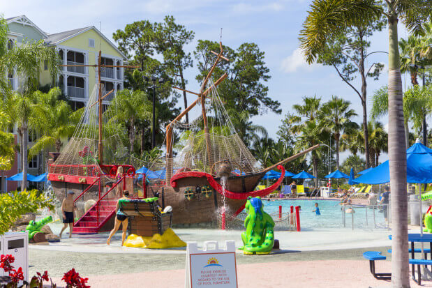 Marriott Horizons water features