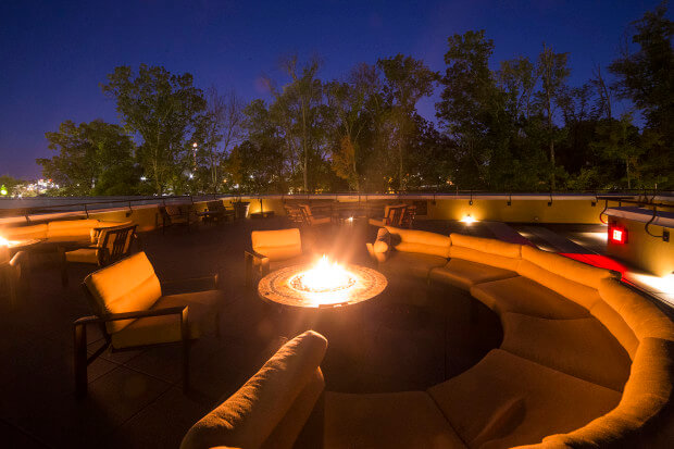Fire Pit 2nd floor roof